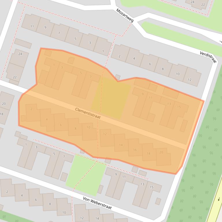 Kaart van postcodegebied 1323BH.