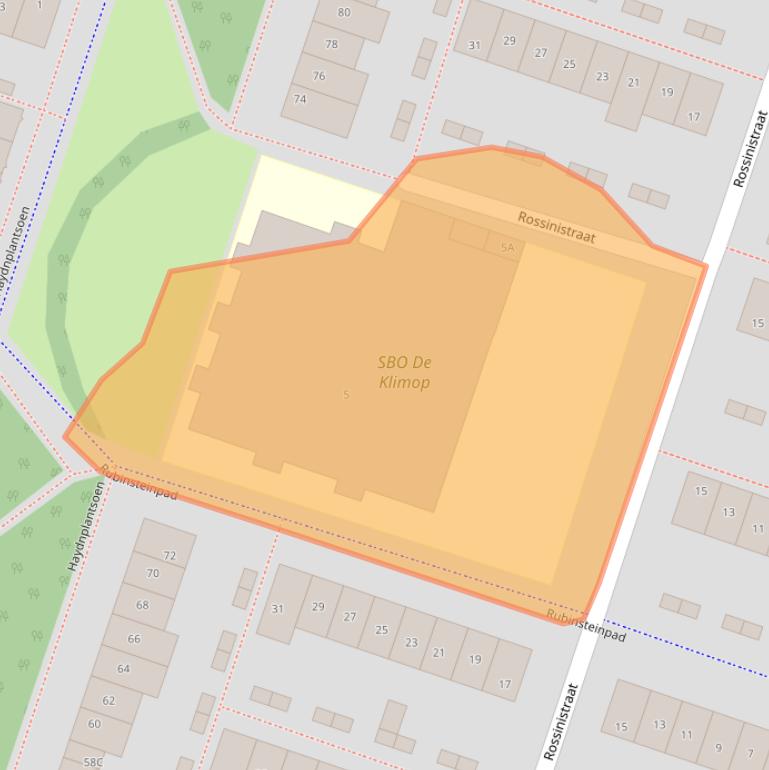 Kaart van postcodegebied 1323BP.