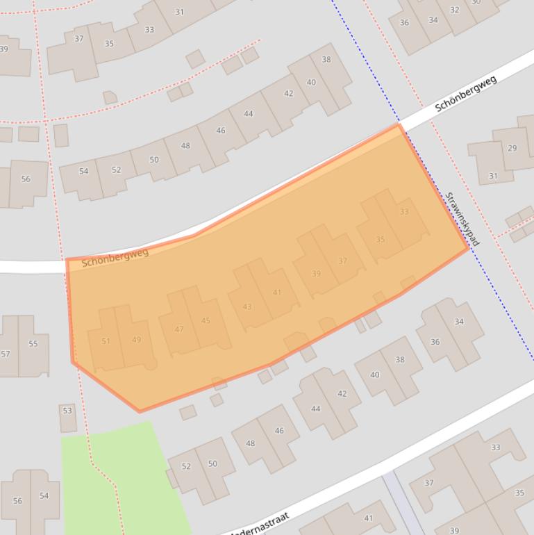 Kaart van postcodegebied 1323GS.