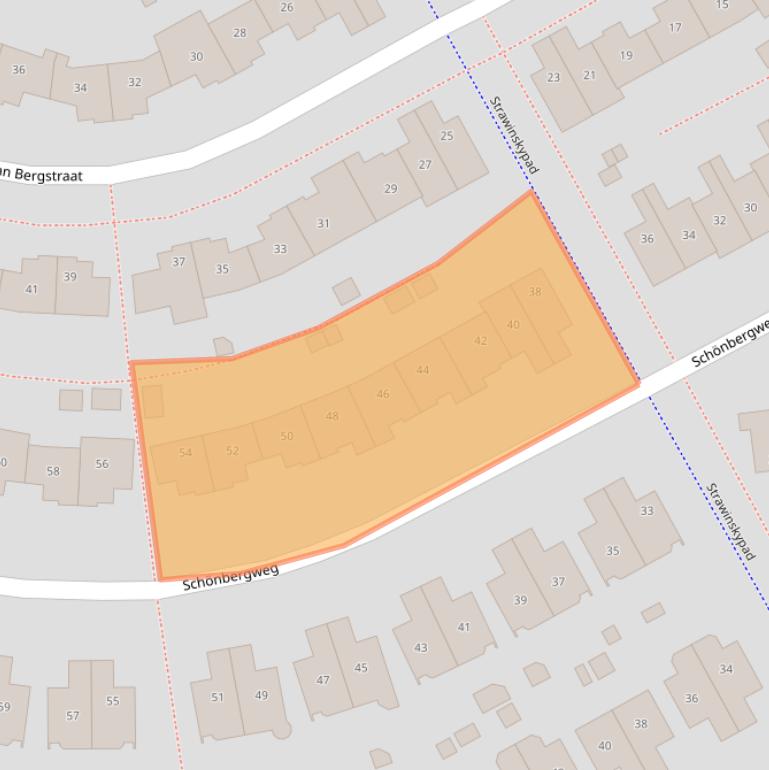 Kaart van postcodegebied 1323HA.