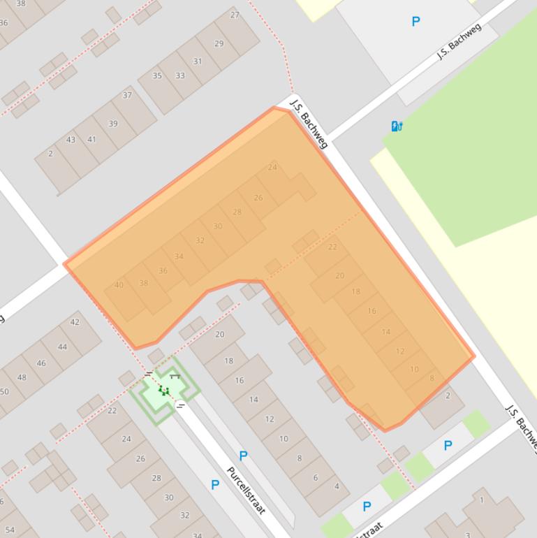 Kaart van postcodegebied 1323MK.