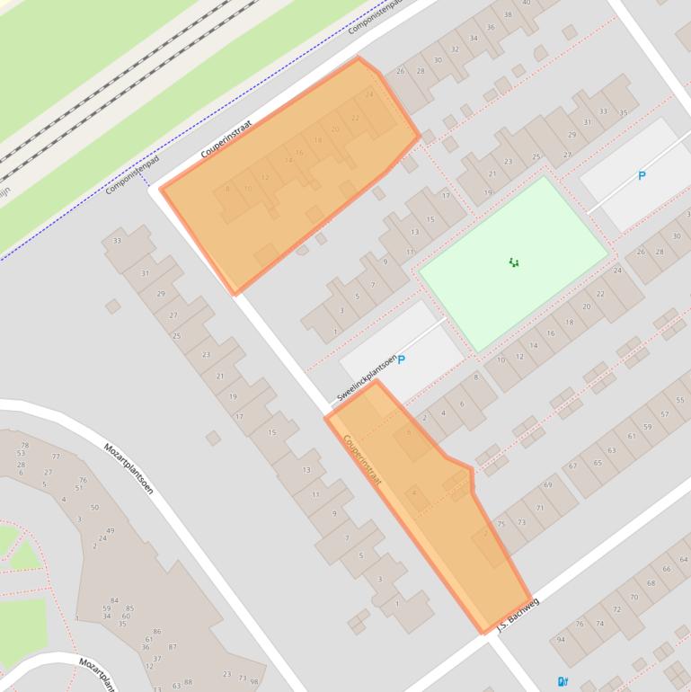 Kaart van postcodegebied 1323MX.