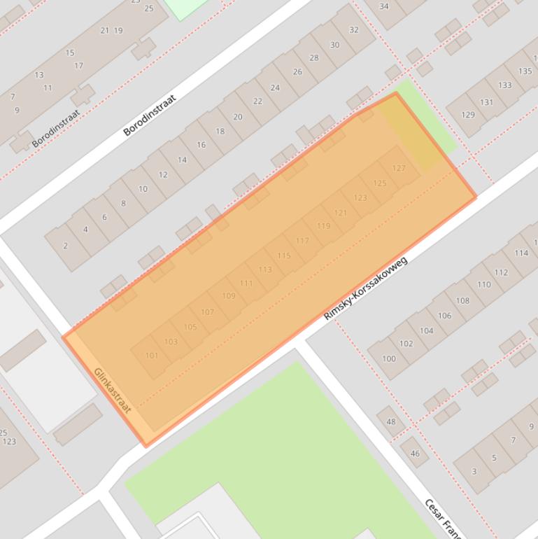 Kaart van postcodegebied 1323PA.