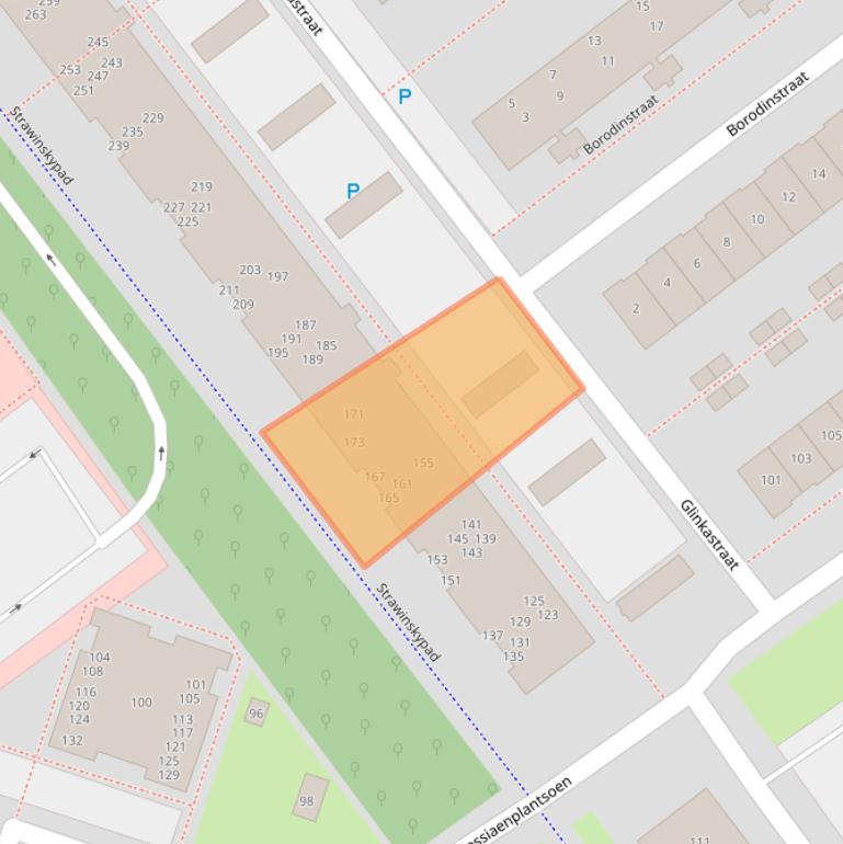 Kaart van postcodegebied 1323RG.