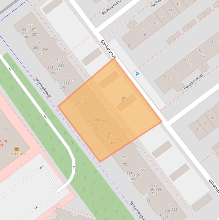 Kaart van postcodegebied 1323RH.