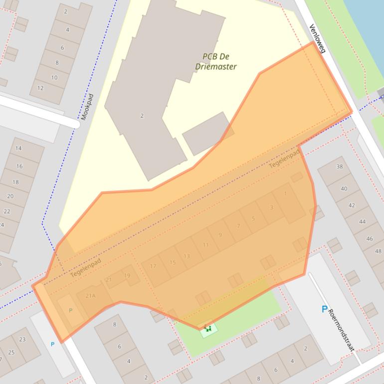 Kaart van postcodegebied 1324DP.