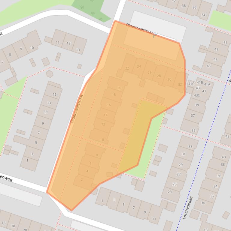 Kaart van postcodegebied 1324EX.