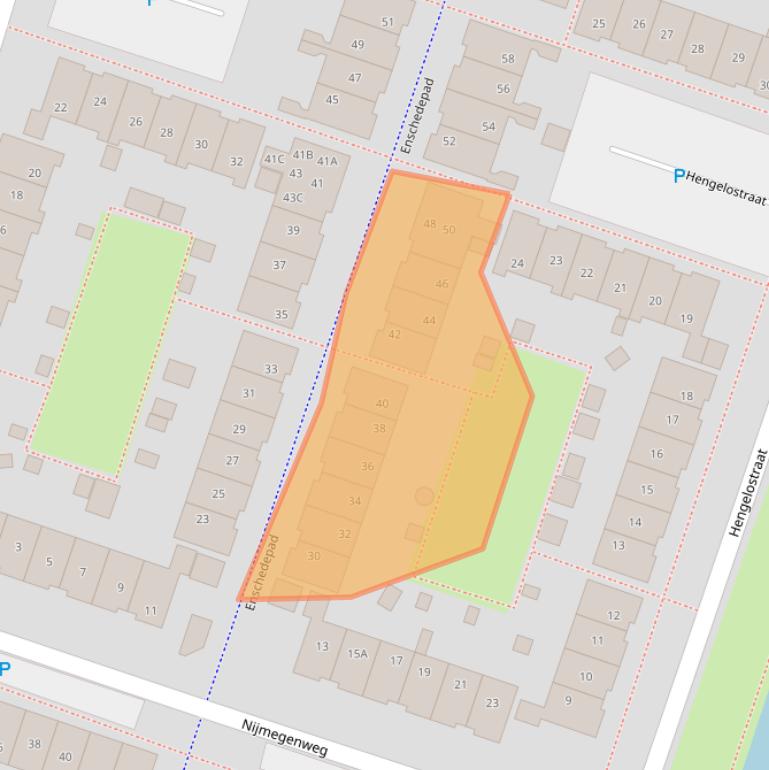 Kaart van postcodegebied 1324GH.