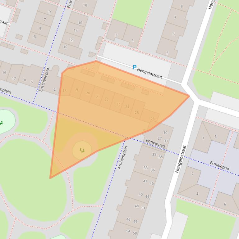 Kaart van postcodegebied 1324JP.