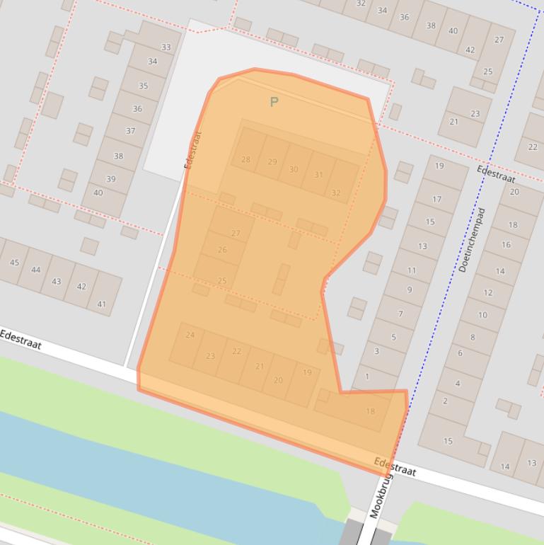 Kaart van postcodegebied 1324KB.