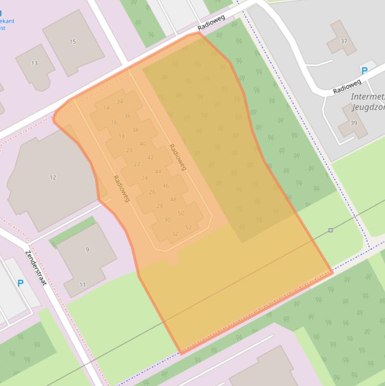 Kaart van postcodegebied 1324KP.