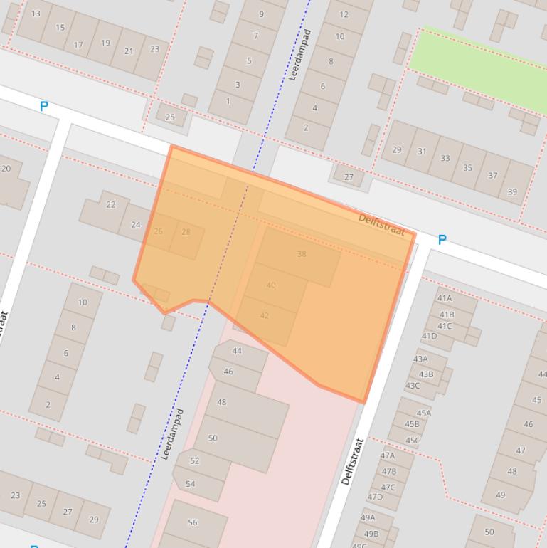 Kaart van postcodegebied 1324LK.