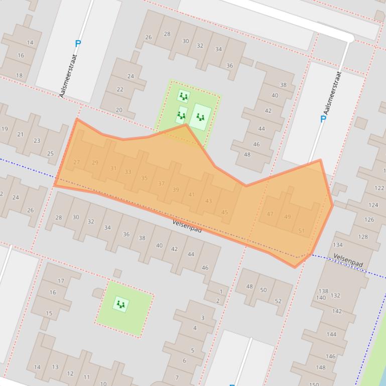 Kaart van postcodegebied 1324PZ.