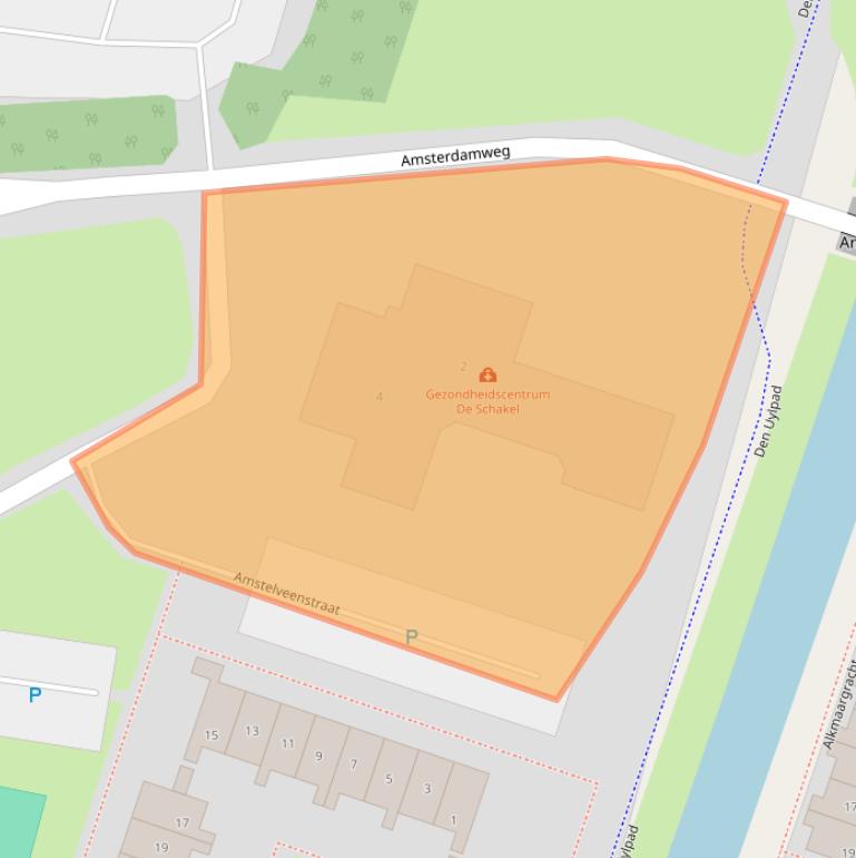 Kaart van postcodegebied 1324RJ.