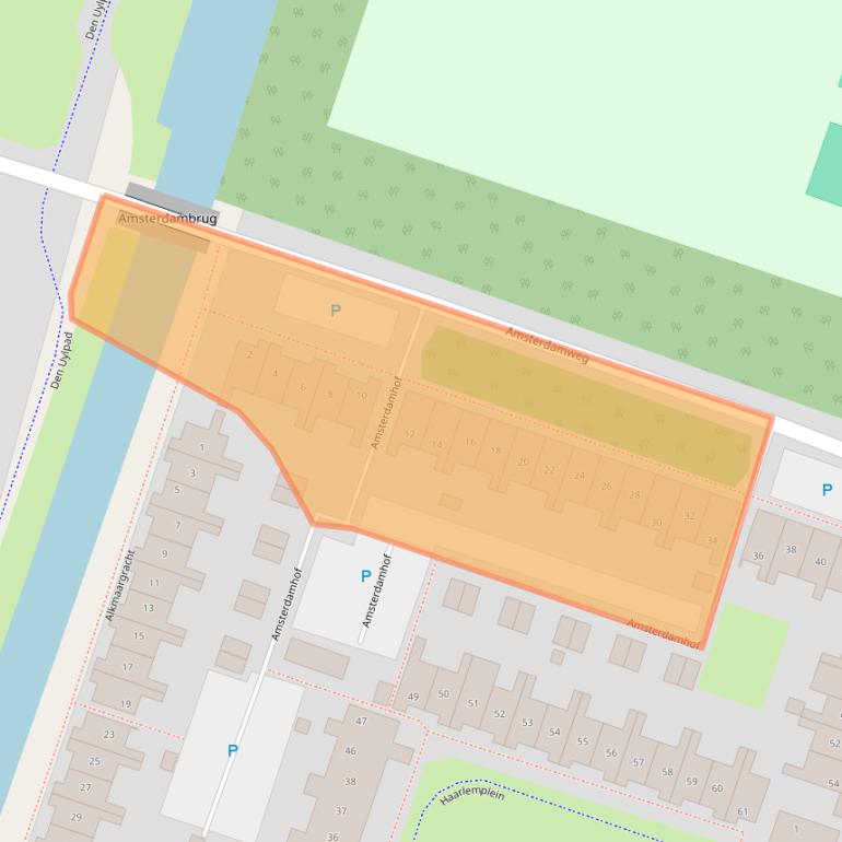 Kaart van postcodegebied 1324RP.