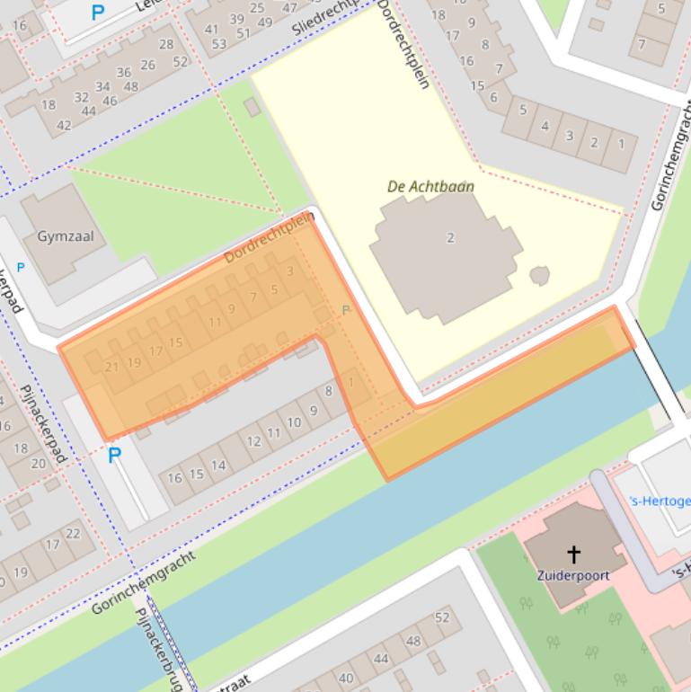 Kaart van postcodegebied 1324VC.