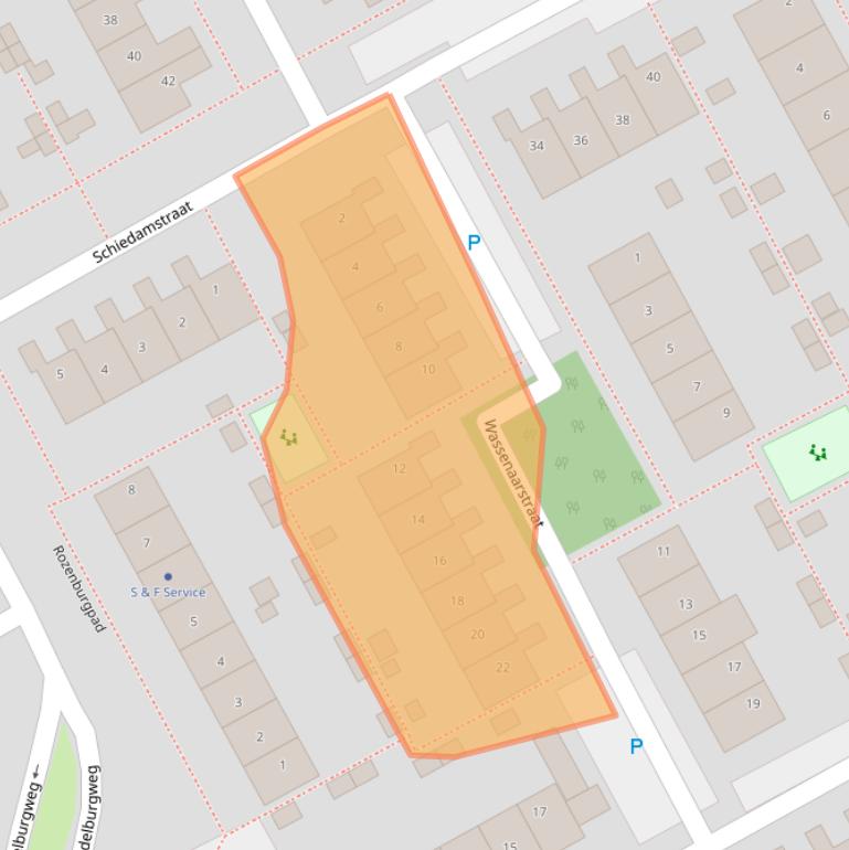 Kaart van postcodegebied 1324VG.