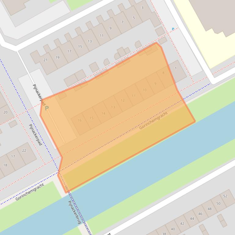 Kaart van postcodegebied 1324VV.
