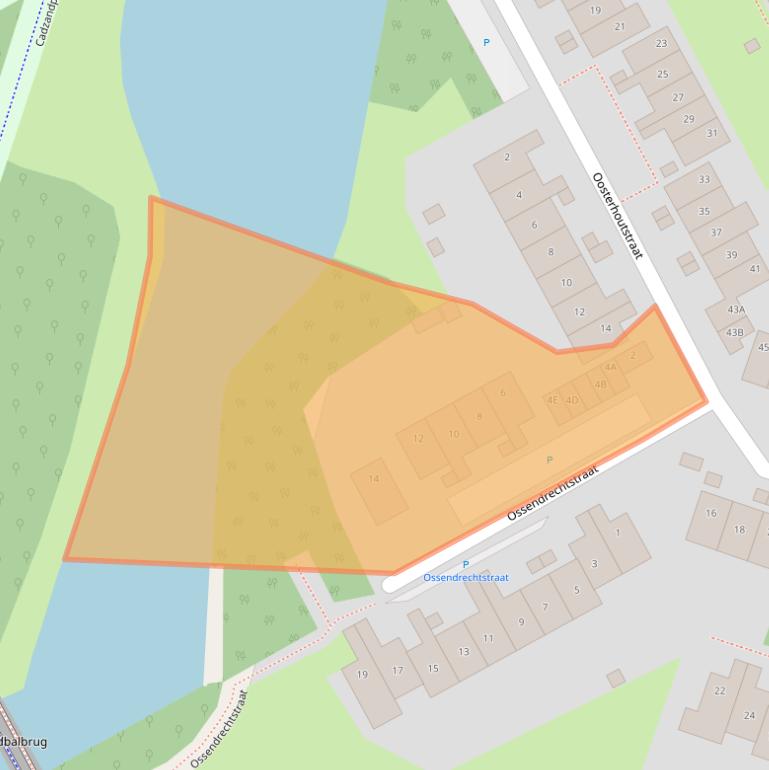 Kaart van postcodegebied 1324ZW.