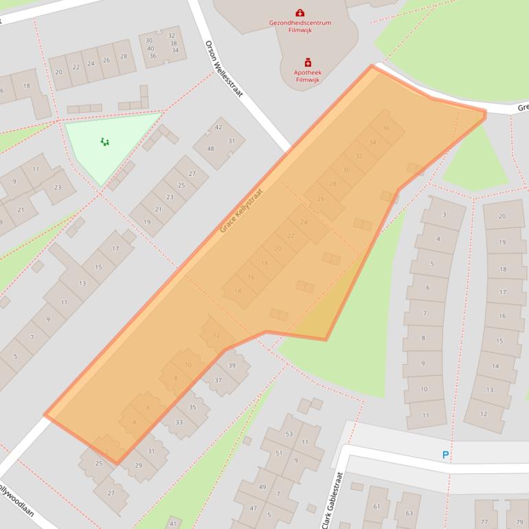 Kaart van postcodegebied 1325HD.