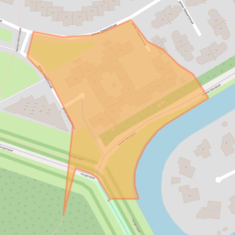 Kaart van postcodegebied 1325JL.