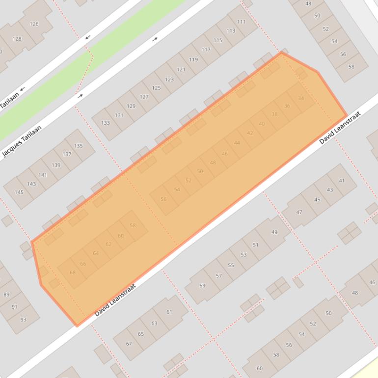 Kaart van postcodegebied 1325ST.