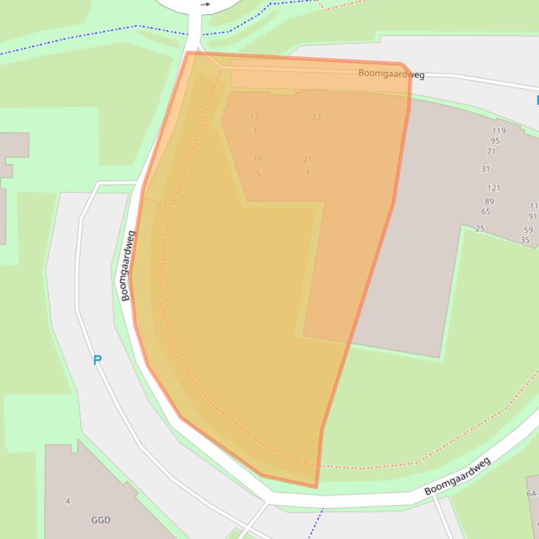 Kaart van postcodegebied 1326CS.