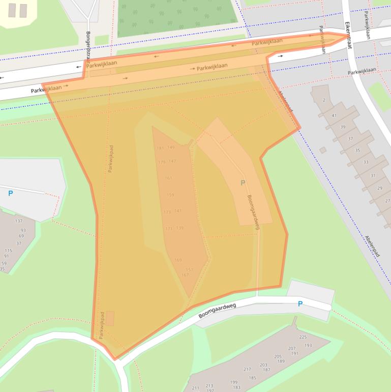 Kaart van postcodegebied 1326CX.