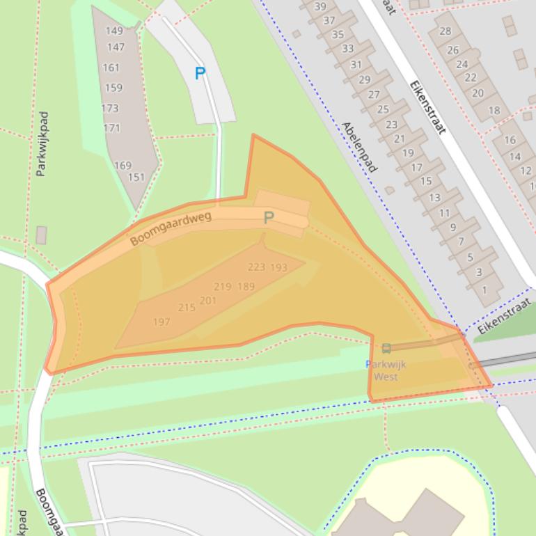 Kaart van postcodegebied 1326CZ.