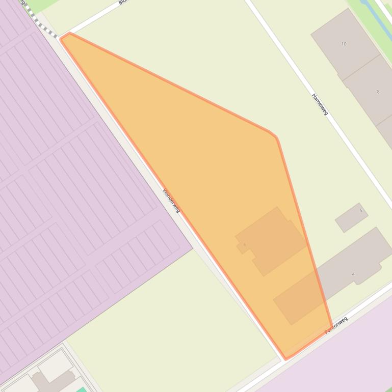 Kaart van postcodegebied 1332CC.