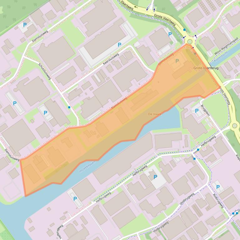 Kaart van postcodegebied 1332EA.