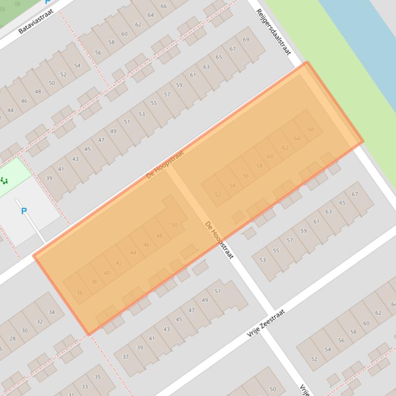 Kaart van postcodegebied 1335WE.
