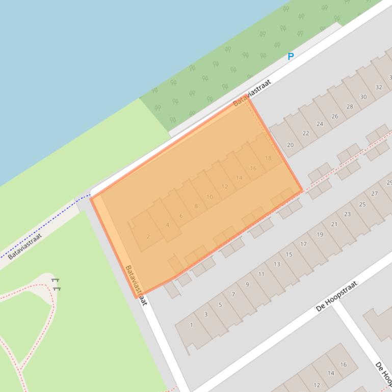 Kaart van postcodegebied 1335WG.