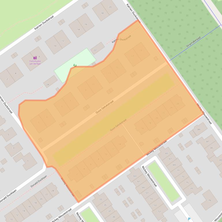 Kaart van postcodegebied 1336ZK.