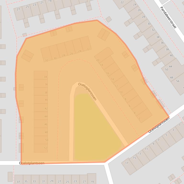 Kaart van postcodegebied 1338BS.