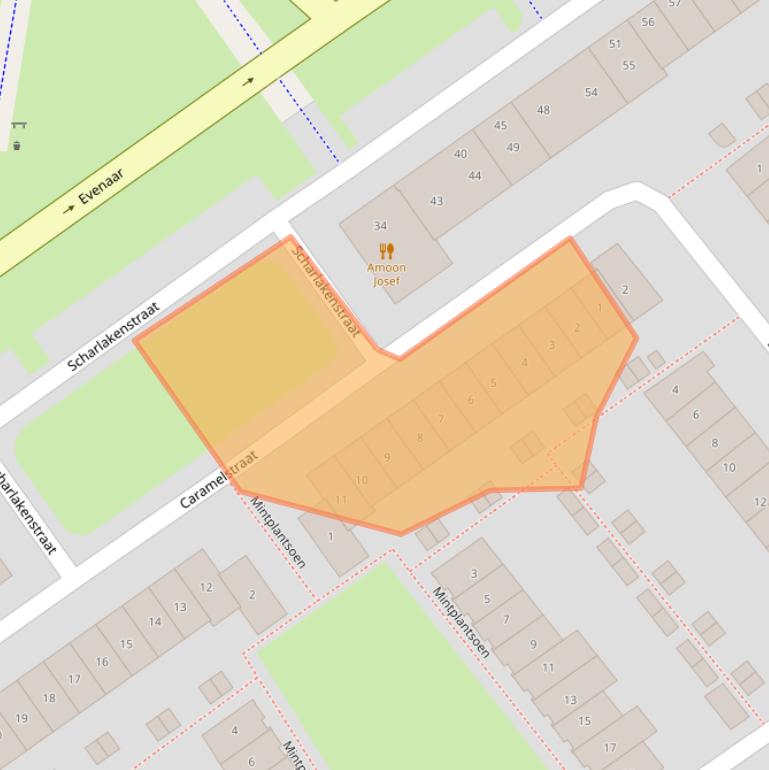 Kaart van postcodegebied 1339BS.