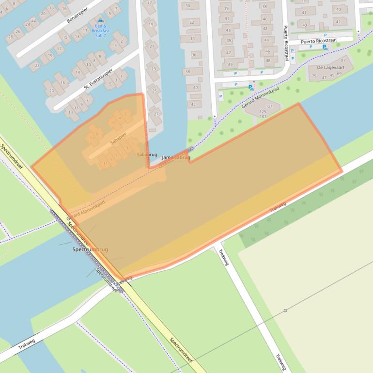 Kaart van postcodegebied 1339KK.