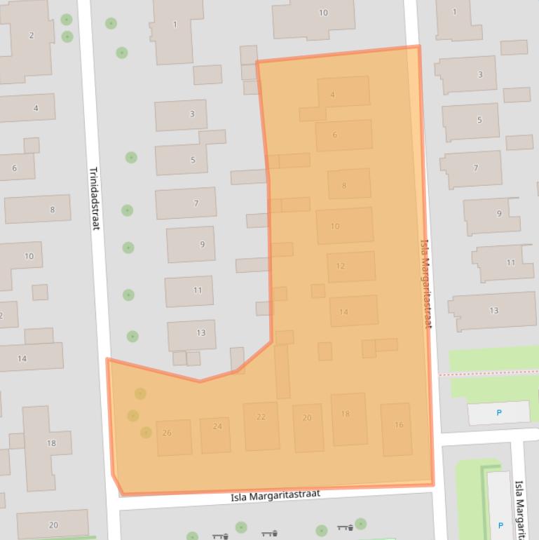 Kaart van postcodegebied 1339MP.