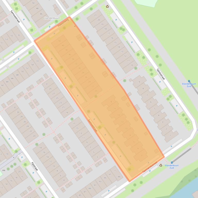 Kaart van postcodegebied 1339PG.