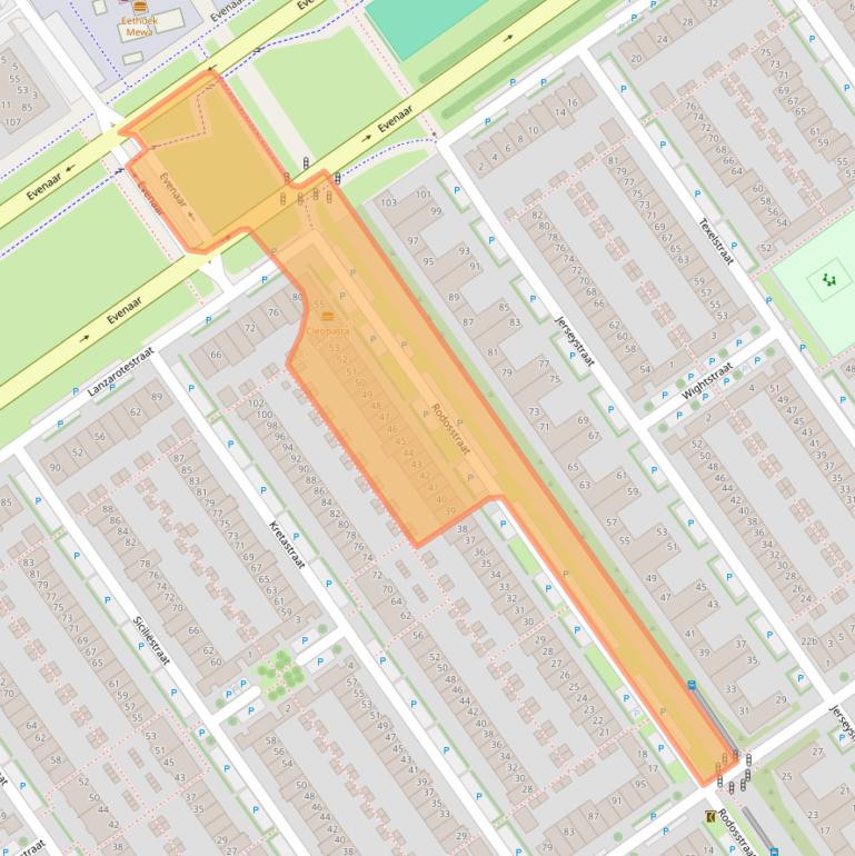 Kaart van postcodegebied 1339VG.