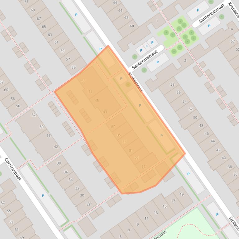 Kaart van postcodegebied 1339WC.