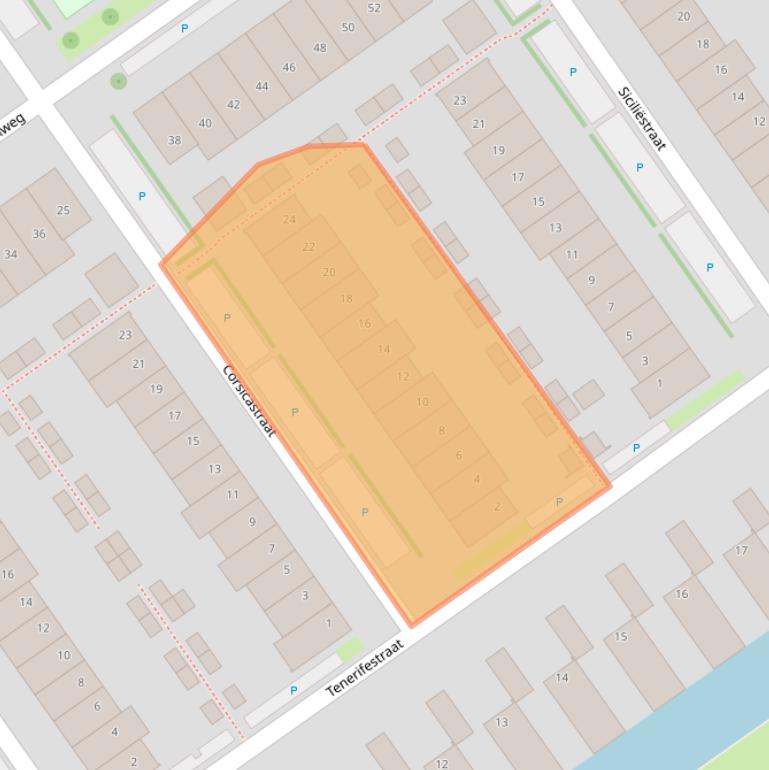 Kaart van postcodegebied 1339WR.