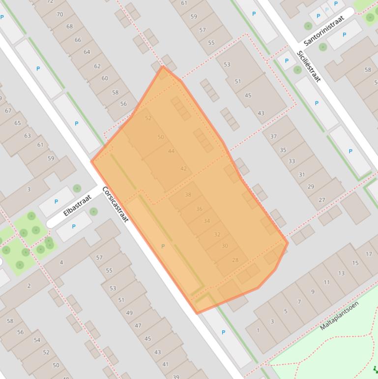 Kaart van postcodegebied 1339WS.