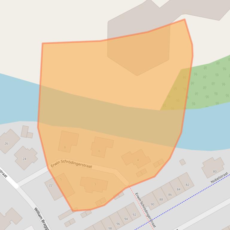 Kaart van postcodegebied 1341CD.