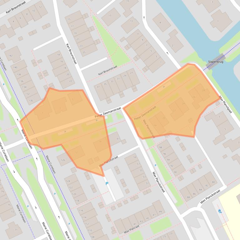 Kaart van postcodegebied 1341DB.