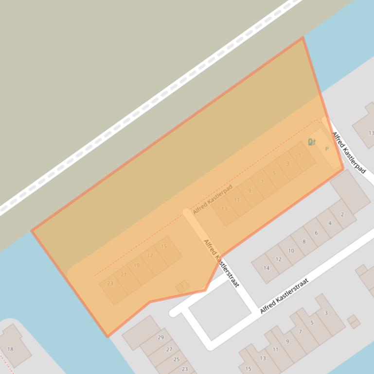 Kaart van postcodegebied 1341DM.