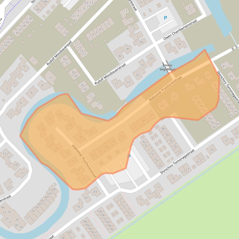 Kaart van postcodegebied 1341EK.