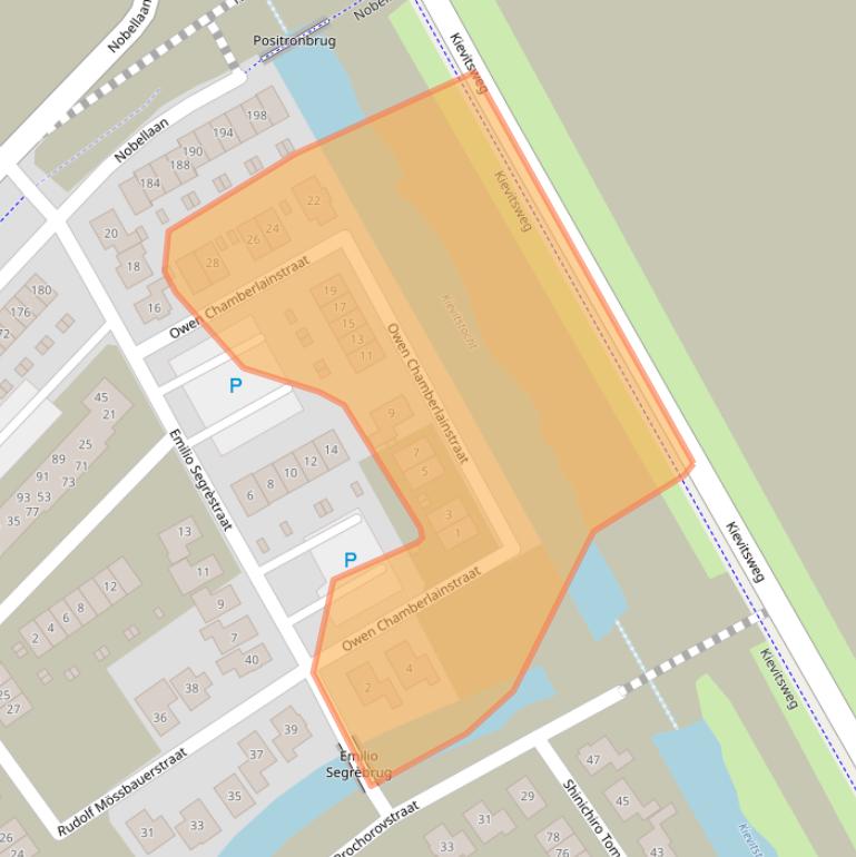 Kaart van postcodegebied 1341EN.