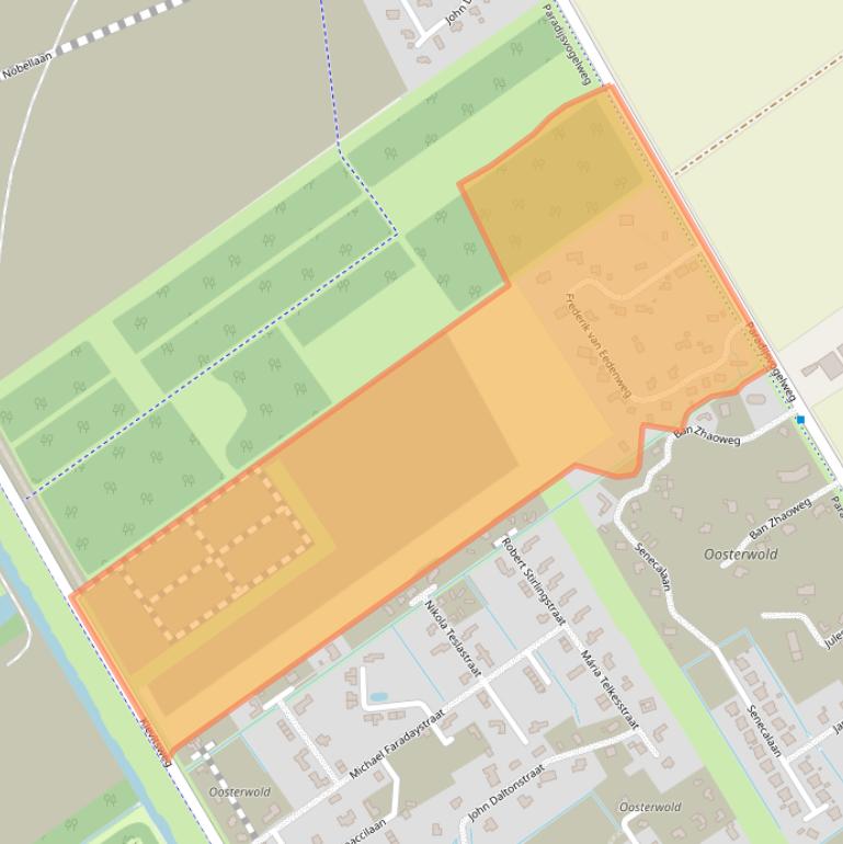 Kaart van postcodegebied 1349CN.