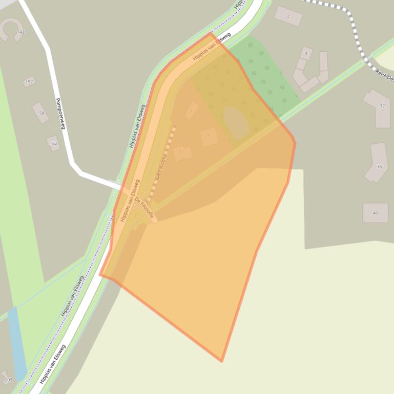 Kaart van postcodegebied 1349KG.